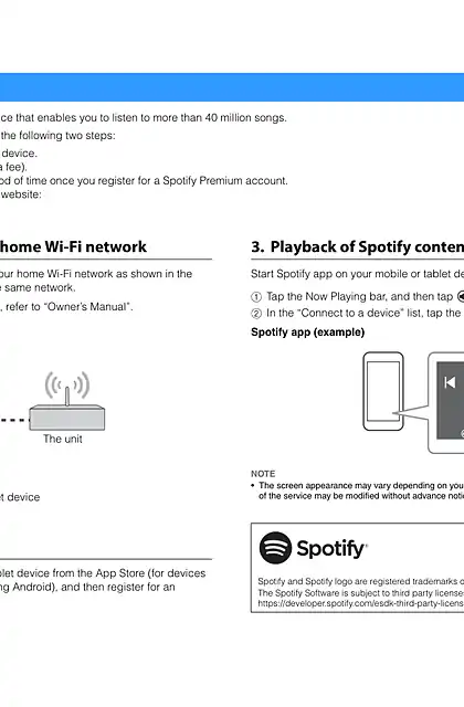 yamaha雅马哈Supplement for Spotify